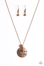 Load image into Gallery viewer, New Day, New Beginnings Copper Necklace