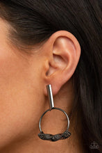 Load image into Gallery viewer, Set Into Motion Black Earrings