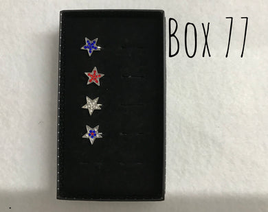 Starlet Shimmer Star w/ Gem Rings Box 77