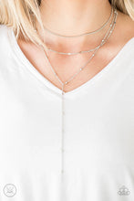 Load image into Gallery viewer, Think Like A Minimalist Silver Necklace