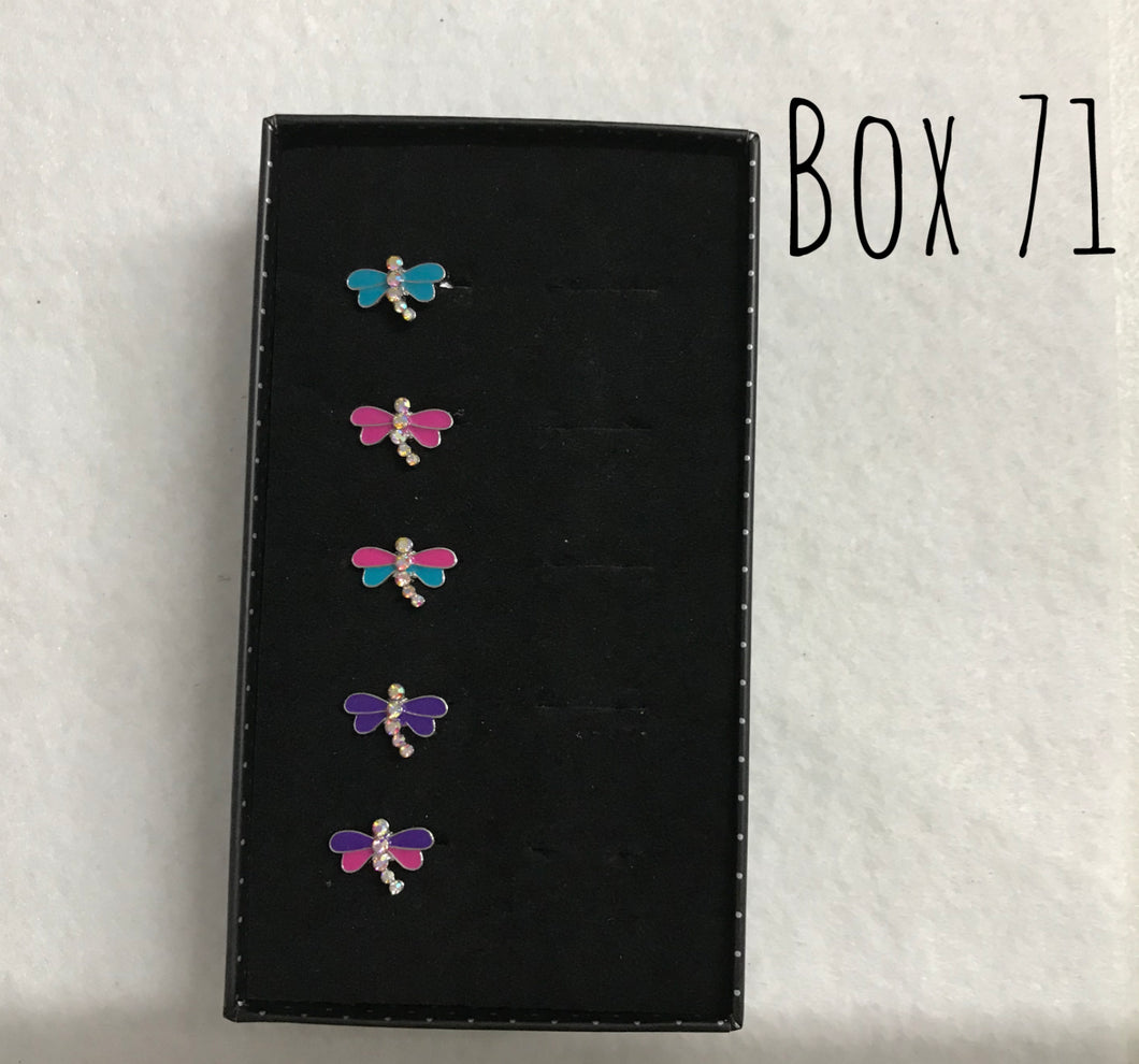Starlet Shimmer Dragonfly W/Bling Rings Box 71