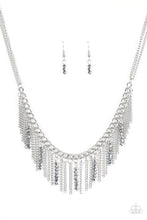Load image into Gallery viewer, Metro Jungle Silver Necklace