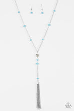 Load image into Gallery viewer, Out All Night Blue Necklace