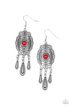 Load image into Gallery viewer, Natural Native Red Earrings