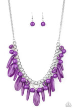Load image into Gallery viewer, Miami Martinis Purple Necklace