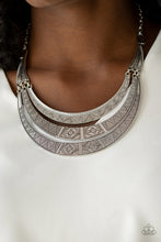 Load image into Gallery viewer, Take All You Can Gatherer Silver Necklace