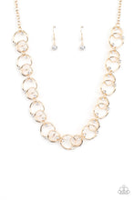 Load image into Gallery viewer, Center of My Universe Gold Necklace