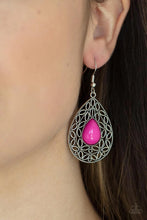 Load image into Gallery viewer, Fanciful Droplets Pink Earrings