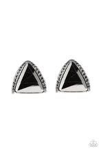 Load image into Gallery viewer, Exalted Elegance Silver Post Earrings