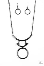 Load image into Gallery viewer, Walk Like an Egyptian Black Necklace