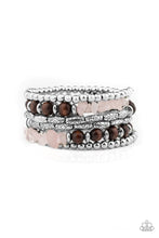 Load image into Gallery viewer, Soul Searchin Pink Coil Bracelet