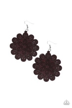 Load image into Gallery viewer, Coachella Cabaret Brown Wood Earrings