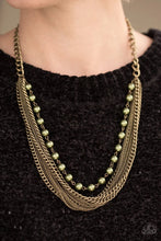 Load image into Gallery viewer, Fierce Fashion Green Necklace