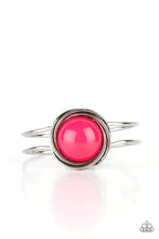 Load image into Gallery viewer, Take It from the Pop Pink Hinged Bracelet