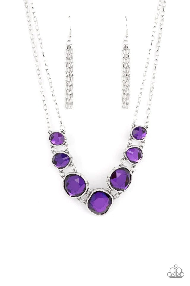 Absolute Admiration Purple Necklae