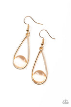 Load image into Gallery viewer, Over the Moon Gold Earrings