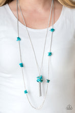 Load image into Gallery viewer, Cliff Cache Blue Necklace