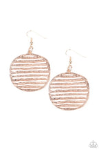 Load image into Gallery viewer, Sunrise Stunner Rose Gold Earrings