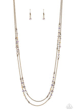 Load image into Gallery viewer, Petitely Prismatic Brass Necklace