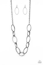 Load image into Gallery viewer, Ring Bling Black Necklace