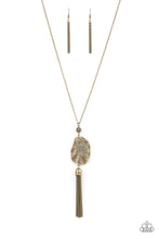 Load image into Gallery viewer, Botanical Beaches Brass Necklace