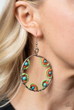 Load image into Gallery viewer, Off the Rim Multi Seed Bead Earrings