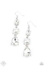 Load image into Gallery viewer, Unpredictable Shimmer White Earrings