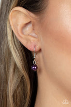 Load image into Gallery viewer, Tearoom Gossip Purple Necklace
