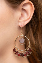 Load image into Gallery viewer, Cabana Charm Brown Earring