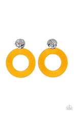 Load image into Gallery viewer, Strategically Sassy Yellow Earrings
