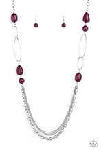 Load image into Gallery viewer, Pleasant Promenade Purple Necklace