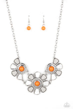 Load image into Gallery viewer, Aquatic Garden Orange Necklace