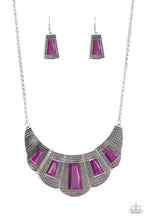 Load image into Gallery viewer, Lion Den Purple Necklace