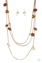 Load image into Gallery viewer, Alluring Luxe Brown Necklace