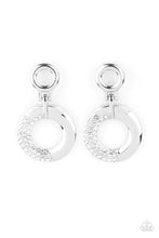 Load image into Gallery viewer, Modern Motivation White Earrings