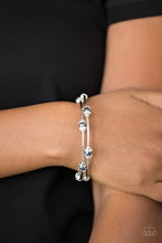 Load image into Gallery viewer, Into Infinity Blue Coil Bracelet