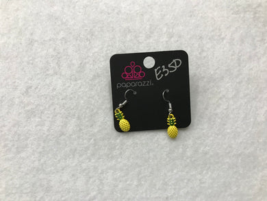 Starlet Shimmer Pineapple w/Bling Earrings #350
