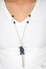 Load image into Gallery viewer, Hit the Runway Blue Necklace