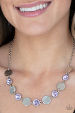 Load image into Gallery viewer, Refined Reflections Purple Necklace