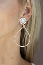 Load image into Gallery viewer, Fairytale Finish Rose Gold Clip On Earrings