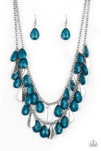 Load image into Gallery viewer, Life of the Fiesta Blue Necklace