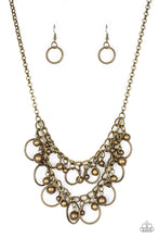 Load image into Gallery viewer, Warning Bells Brass Necklace