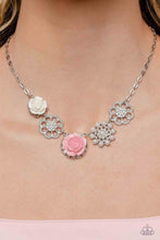 Load image into Gallery viewer, Tea Party Favors Pink Necklace
