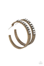 Load image into Gallery viewer, More to Love Brass Earrings