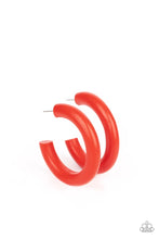 Load image into Gallery viewer, Woodsy Wonder Red Wood Earrings