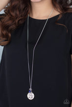 Load image into Gallery viewer, Liberty and Justice for All Blue Necklace