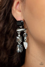 Load image into Gallery viewer, Hazard Pay Silver Post Earrings