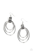 Load image into Gallery viewer, Intergalactic Glamour Silver Earrings