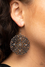 Load image into Gallery viewer, Oh Mandala Copper Earrings