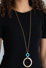 Load image into Gallery viewer, Optical Illusion Gold Necklace